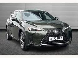Terrane khaki Used 2023 Lexus UX 250h Sport Design Packet SUV | £24,395 (Fair price)