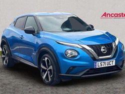 Blue Used 2021 Nissan Juke Tekna SUV | £15,275 (Fair price)