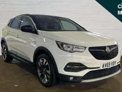 White Used 2019 Vauxhall Grandland X Sport SUV | £9,934 (Fair price)