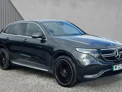 Metallic paint graphite grey Used 2022 Mercedes EQC400 AMG line SUV | £31,980 (A bit pricey)