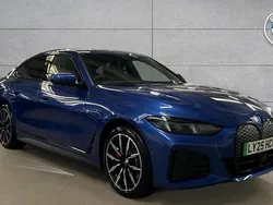 Blue Used 2025 BMW i4 M Sport Sedan | £44,357 (Expensive)