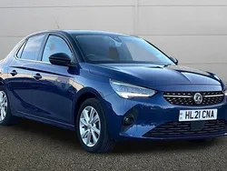 Blue Used 2021 Vauxhall Corsa Elite Hatchback | £10,999 (Fair price)