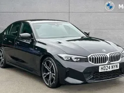 Black Used 2024 BMW 320 M Sport Sedan | £32,423 (Fair price)