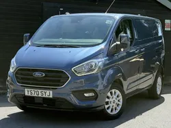 Blue Used 2020 Ford Transit Custom Limited Van | £14,990 (Fair price)