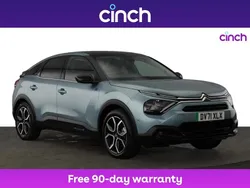 Blue Used 2022 Citroën e-C4 Shine Hatchback | £13,499 (Fair price)