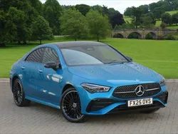 Hyper blue New 2025 Mercedes E250 AMG Line Premium Plus Coupe | £80,000