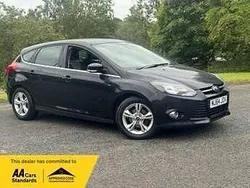 Black Used 2014 Ford Focus Zetec Hatchback | £4,249 (Fair price)
