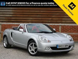 Silver Used 2003 Toyota MR2 Cabriolet | £6,995 (Fair price)