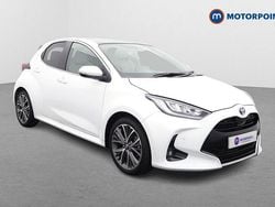 White Used 2023 Toyota Yaris Hybrid Hatchback | £19,799 (Fair price)
