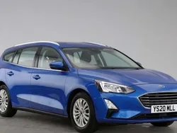 Blue Used 2020 Ford Focus Titanium Estate | £15,299 (Fair price)