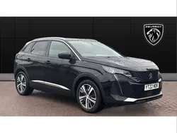 Black Used 2022 Peugeot 3008 Allure Premium SUV | £18,208 (Fair price)