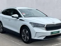 White Used 2024 Skoda Enyaq iV SUV | £29,290 (Fair price)