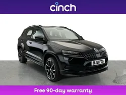 Black Used 2021 Skoda Karoq SportLine SUV | £21,509 (Fair price)
