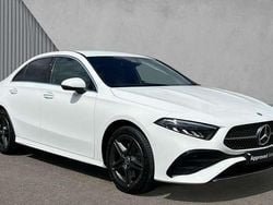 Polar white Used 2024 Mercedes A250 AMG Line Premium Sedan | £26,280 (Fair price)