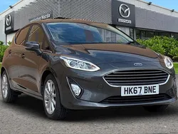 Grey Used 2017 Ford Fiesta Titanium Hatchback | £7,290 (Fair price)