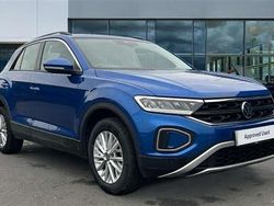 Blue Used 2023 VW T-Roc Life SUV | £17,938 (Good price)