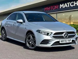 Silver Used 2020 Mercedes A250 AMG line Sedan | £18,500 (Fair price)