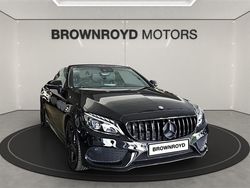 Black Used 2017 Mercedes C250 AMG line Cabriolet | £16,490 (Fair price)