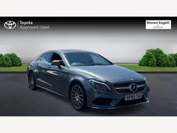 Grey Used 2015 Mercedes CLS350 AMG Line Premium Plus Coupe | £16,995 (A bit pricey)