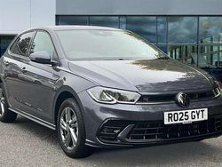 Smokey grey metallic Used 2025 VW Polo R-line Hatchback | £22,393 (Fair price)