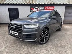 Grey Used 2018 Audi Q7 S-Line SUV | £22,495 (Fair price)