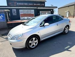 Silver Used 2004 Peugeot 307 CC Cabriolet | £1,995