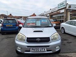Silver Used 2005 Toyota RAV4 SUV | £3,195