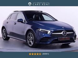 Blue Used 2021 Mercedes A250 AMG Line Premium Plus Hatchback | £21,142 (Fair price)