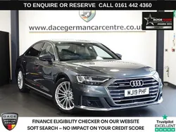 Grey Used 2019 Audi A8 S-Line Sedan | £26,970 (Fair price)