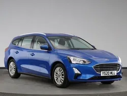 Blue Used 2020 Ford Focus Titanium Estate | £15,299 (Fair price)