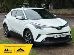 White Used 2019 Toyota C-HR Design SUV | £16,995 (Fair price)