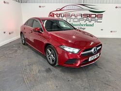 Red Used 2021 Mercedes A250 AMG line Sedan | £15,999 (Fair price)