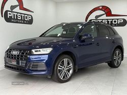 Blue Used 2018 Audi Q5 S-Line SUV | £18,490 (Fair price)