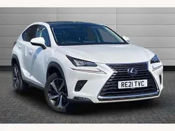 White Used 2021 Lexus NX300h SUV | £32,550 (Expensive)
