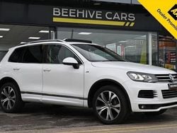 White Used 2013 VW Touareg R-line SUV | £11,950 (A bit pricey)