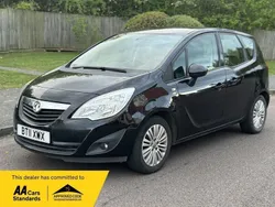 Black Used 2011 Vauxhall Meriva Excite MPV | £1,990 (Fair price)