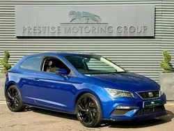 Blue Used 2017 Seat Leon FR Coupe | £7,599 (Fair price)