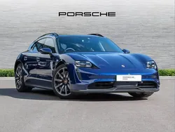 Blue Used 2023 Porsche Taycan Sedan | £61,995 (Fair price)