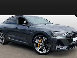 Grey Used 2022 Audi e-tron Sportback Advanced SUV | £33,559