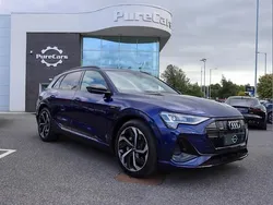 Blue Used 2021 Audi e-tron Black Edition SUV | £27,990 (Fair price)