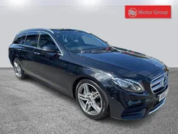 Black Used 2017 Mercedes E220 AMG Line Premium Estate | £17,112 (Fair price)