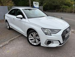 White Used 2021 Audi A3 Sport Sedan | £15,999 (Fair price)