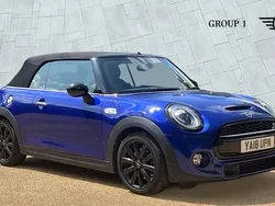 Blue Used 2018 Mini Cooper S Hatchback | £18,595 (A bit pricey)