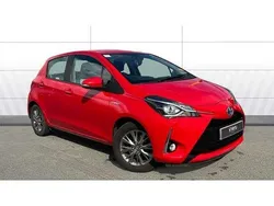 Red Used 2020 Toyota Yaris Hybrid Hatchback | £13,474 (Fair price)
