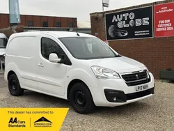 White Used 2017 Peugeot Partner MPV | £4,490 (Fair price)