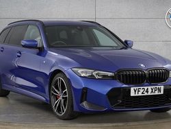 Blue Used 2024 BMW 320 M Sport Estate | £35,500 (Expensive)