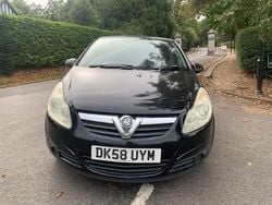 Black Used 2008 Vauxhall Corsa Club Hatchback | £1,295 (Good price)
