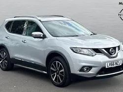 Silver Used 2016 Nissan X-Trail Tekna SUV | £11,223 (A bit pricey)