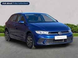Blue Used 2022 VW Polo Life Hatchback | £15,449 (Fair price)
