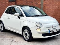 White Used 2012 Fiat 500 Lounge Hatchback | £3,595 (Good price)